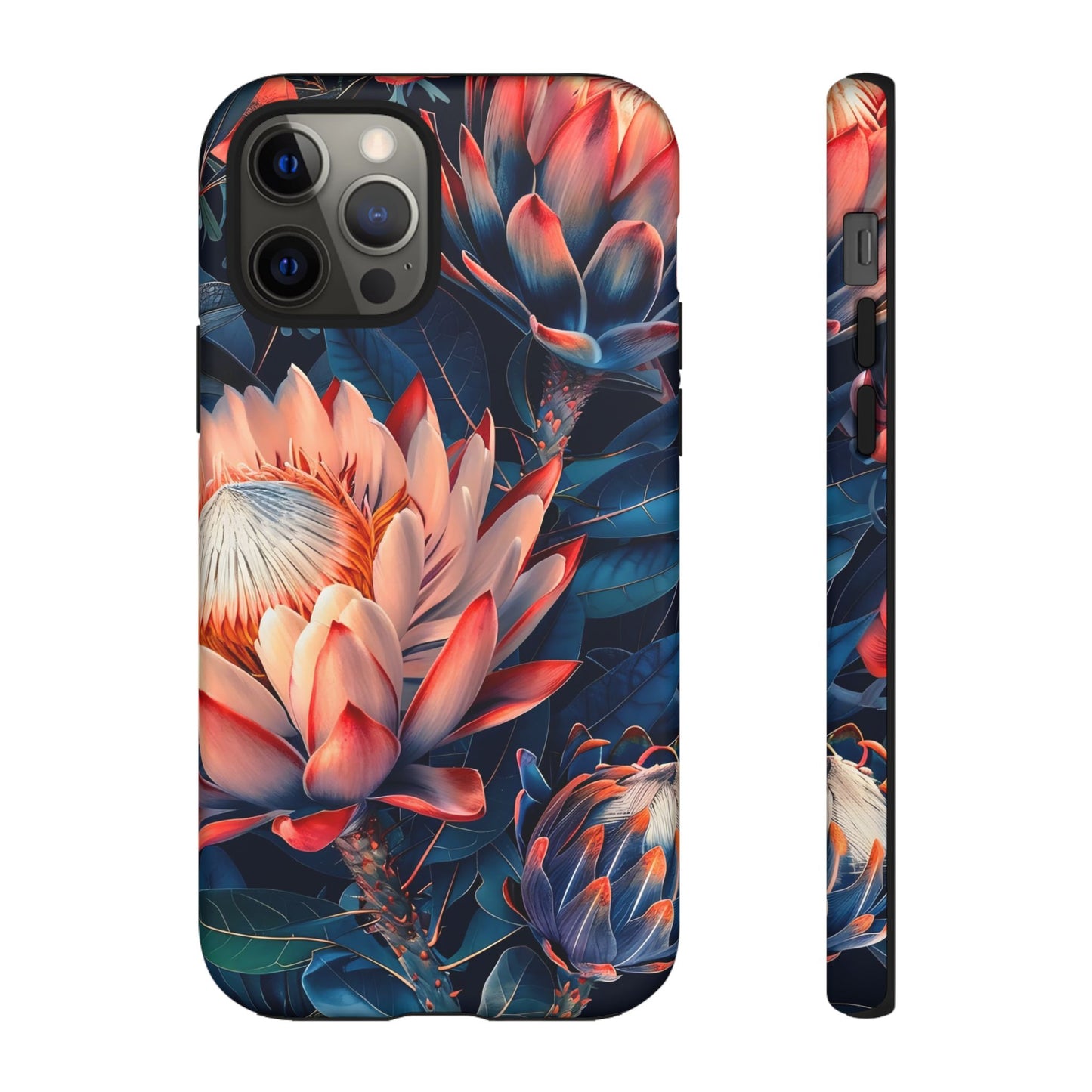 Floral Phone Case | Tough Cases, Floral Design, Phone Accessory, Gift for Her, Customizable Case, Nature Lover Gift