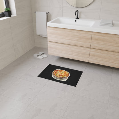 Elegant Kitchen Floor Mat, Premium Mat for Cookware, Heat Resistant Mat, Kitchen Decor, Gift for Foodies, Durable Heavy Duty Mat