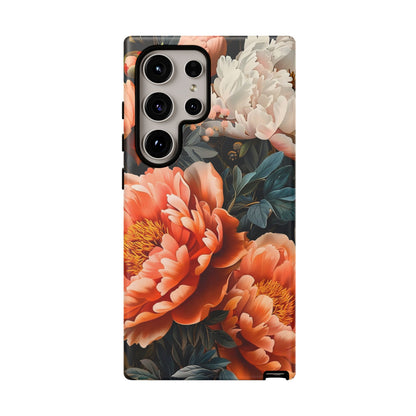 Floral Phone Case - Tough Cases, Durable Cover, Flower Design, Unique Gift, Phone Accessories