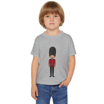Fun Toddler T-Shirt - Cartoon Guard Design