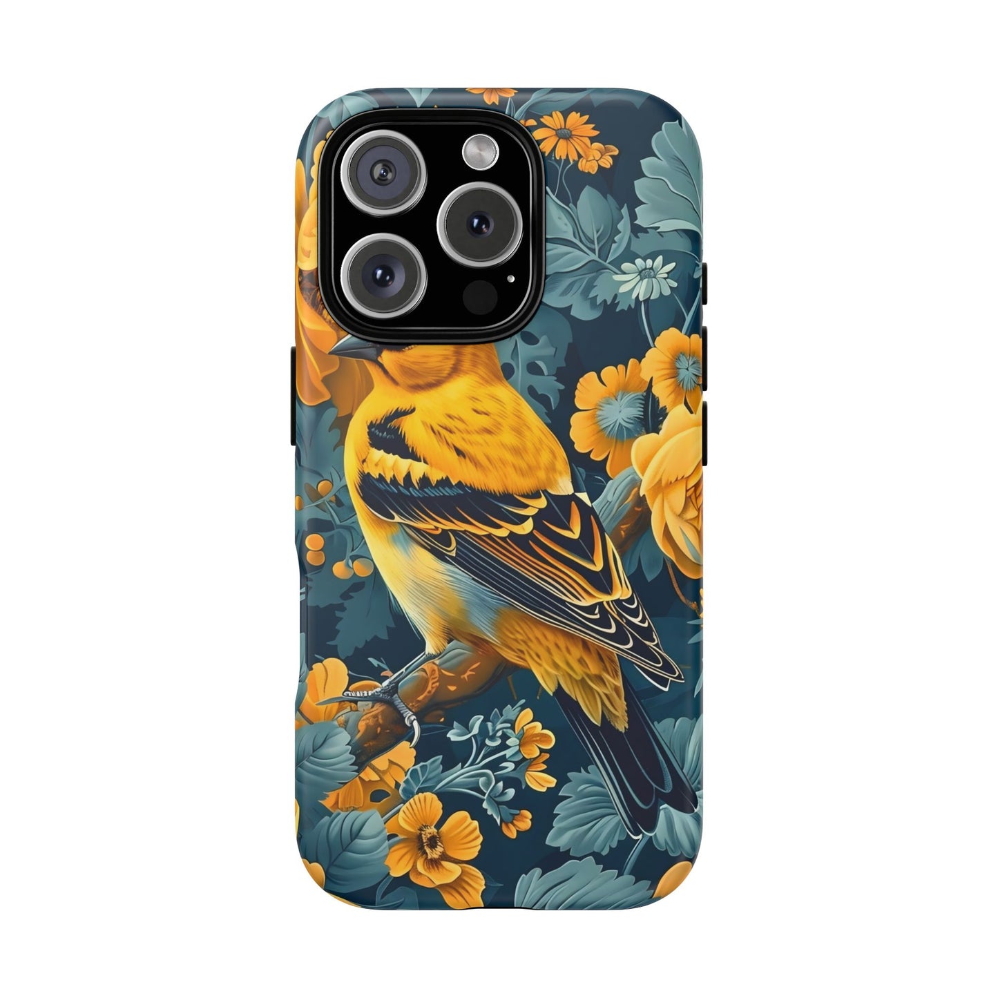 Colorful Bird Phone Case, Floral Tough Phone Cover for Bird Lovers, Eco-Friendly Mobile Shell, Gift for Nature Enthusiasts, Custom [...]