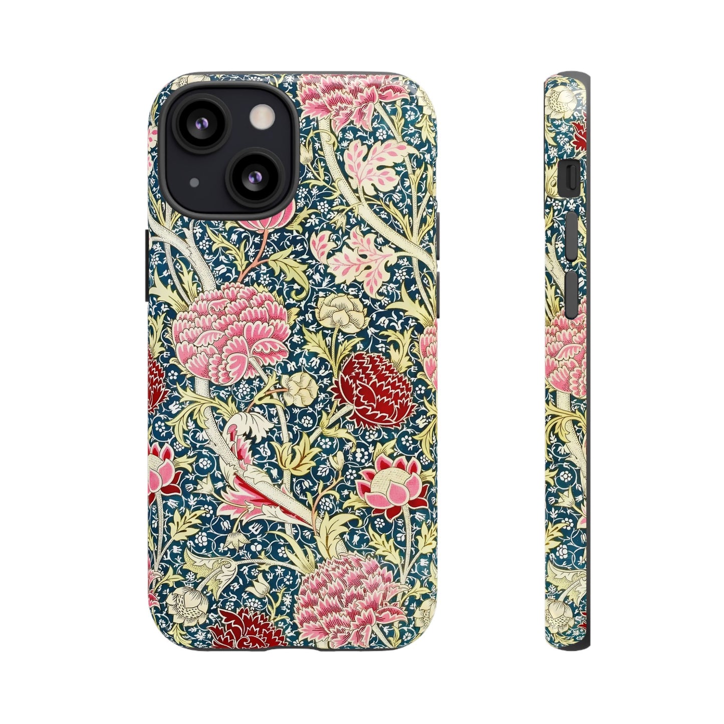 Floral Phone Case, Tough Cases, Durable Phone Cover, Stylish Phone Protector, Gift Idea for Nature Lovers, Floral Pattern Tech Accessories