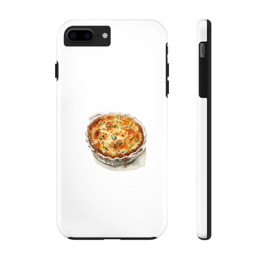 Cute Quiche Phone Case - Tough Protection for Food Lovers