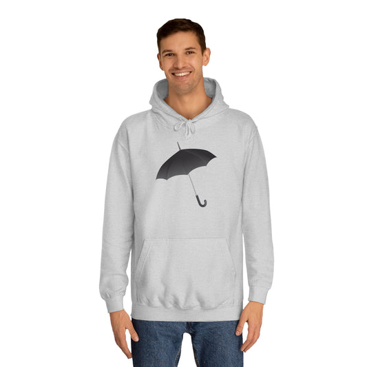 Unisex College Hoodie - Regal Royal Umbrella