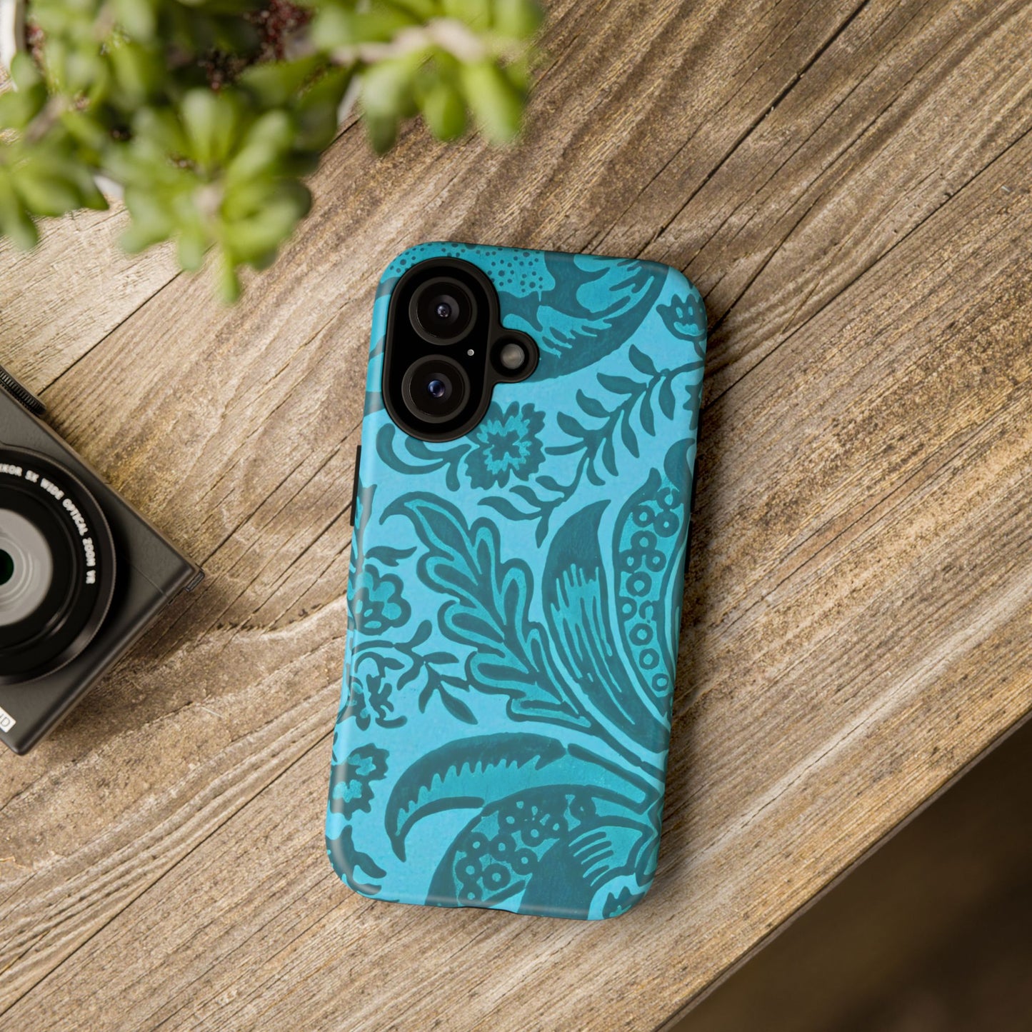 Tough Cases Floral Phone Case, Boho Chic Cover for Smartphones, Unique Gift for Her, Trendy Tech Accessory, Perfect for Personalization