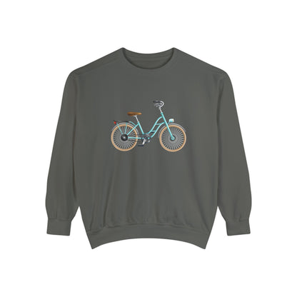 Unisex Garment-Dyed Sweatshirt - Classy Bicycle
