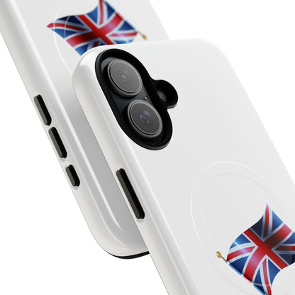 Union Jack Tough Magnetic Phone Case, Stylish Phone Cover, Unique Gift, Durable Phone Protector, British Flag Case, Travel Accessory