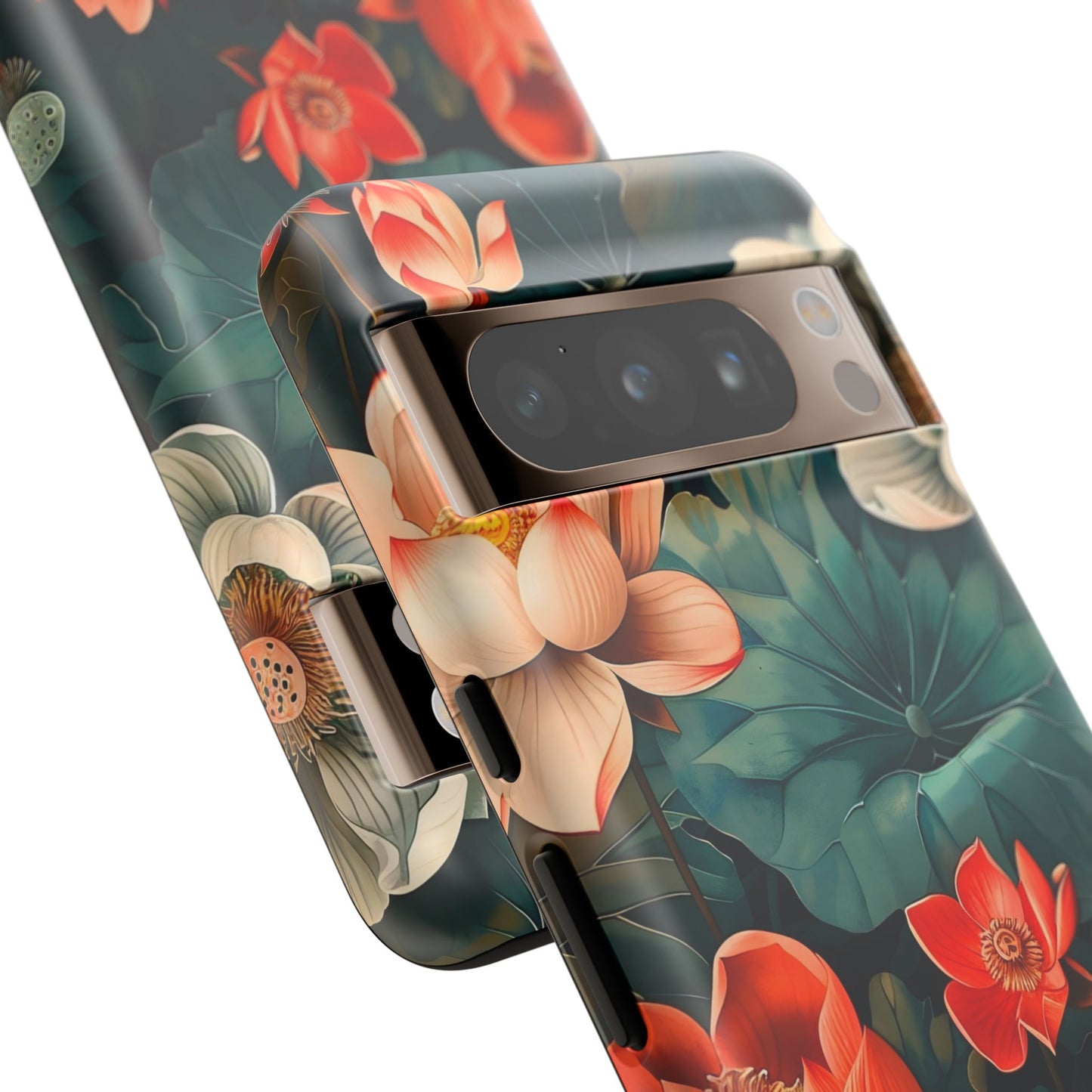 Flower Phone Case, Floral Phone Cover, Tough Case for Floral Lovers, Gift for Her, Stylish Tech Accessories