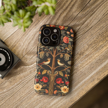 Floral Phone Case - Artistic Tough Cases for Phone Protection, Unique Gifts, Nature-Inspired Design, Eco-Friendly Accessories, Home Decor