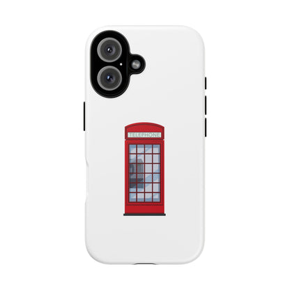Red Telephone Booth Phone Case - Tough & Stylish Protection