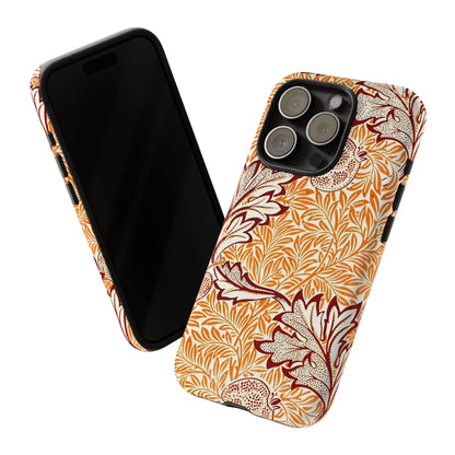 Stylish Phone Case, Tough Cases with Floral Design, Protective Cover, Gift for Her, Cute Phone Accessory