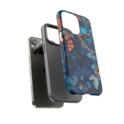 Artistic Phone Case with Floral Design, Tough Cases for iPhone, Nature-Inspired Accessory, Unique Gift for Her, Protective Cover