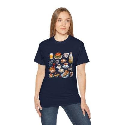 Unisex Ultra Cotton Tee - Retro English Icons