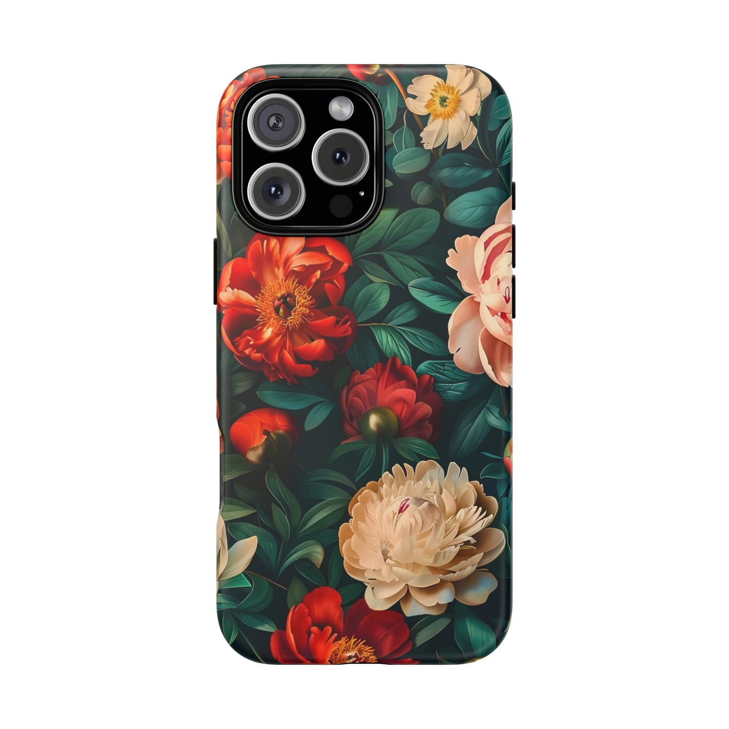 Floral Phone Case - Tough Cases, Vibrant Protection, Gift for Her, Cute Floral Design, Trendy Accessory, Perfect for Spring