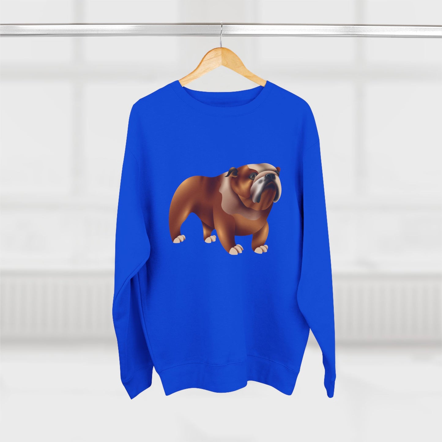Unisex Crewneck Sweatshirt - Adorable British Dog