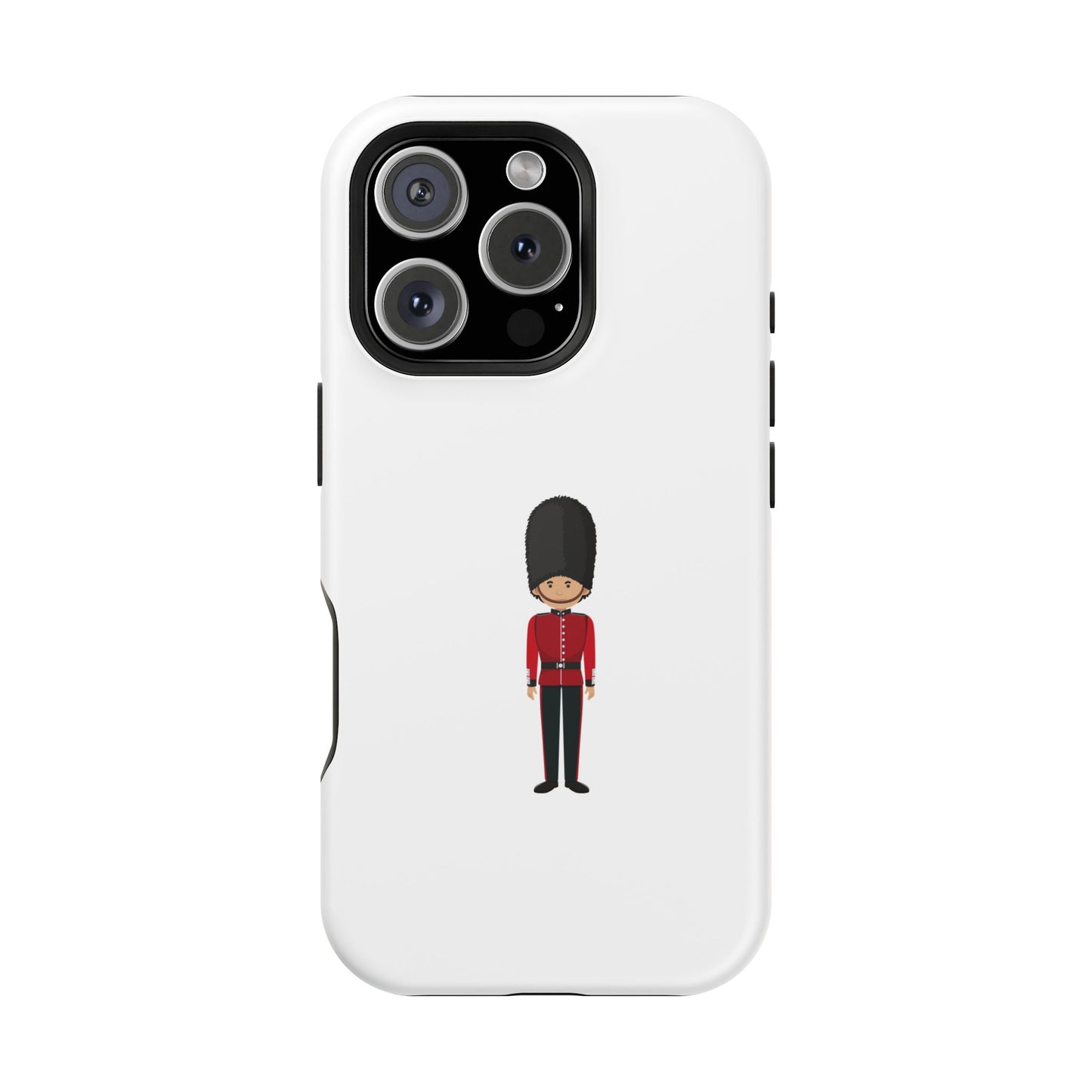 Charming Magnetic Phone Cases with Royal Guard Design, Fun Gift, Phone Accessory, Stylish Protection, Unique Phone Cover