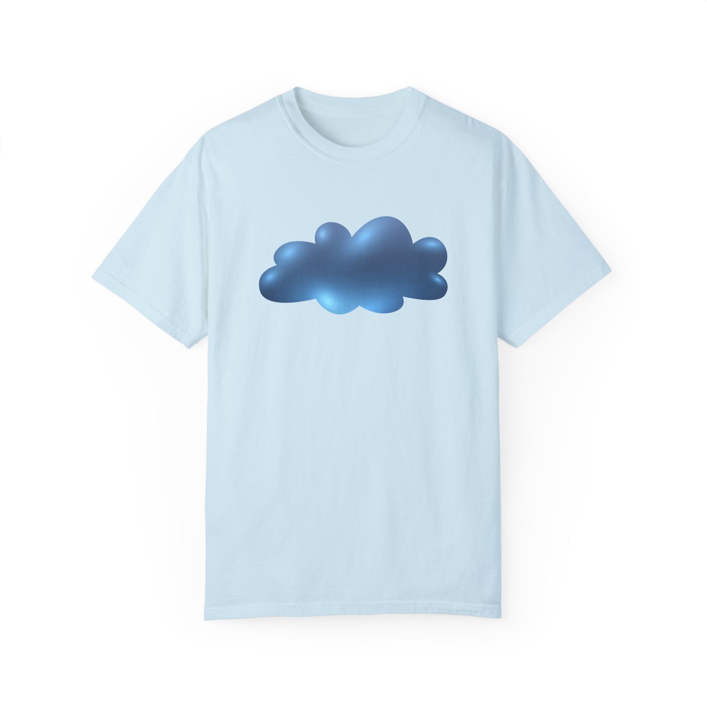 Serene Cloudscape - Dreamy Cloud All-day wear Unisex Garment-Dyed T-shirt