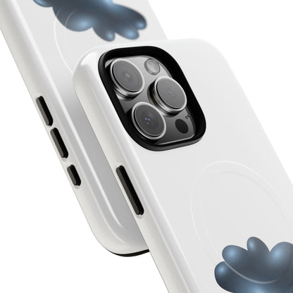 Stylish Magnetic Phone Case, Tough Protective Case, Cloud Design Phone Cover, Unique Gift for Tech Lovers, Trendy Mobile Accessories