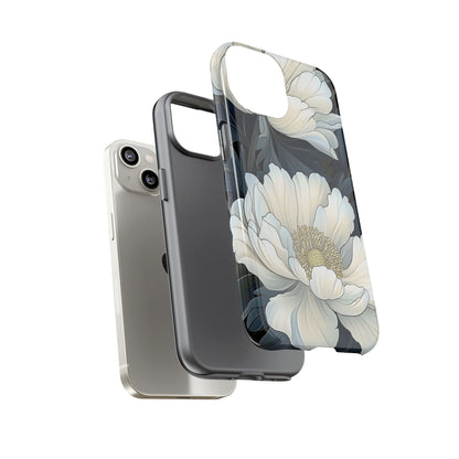 Elegant Floral Phone Case, Floral iPhone Cover, Flower Art Phone Case, Eco-Friendly Mobile Protection, Tough & Stylish Phone Case