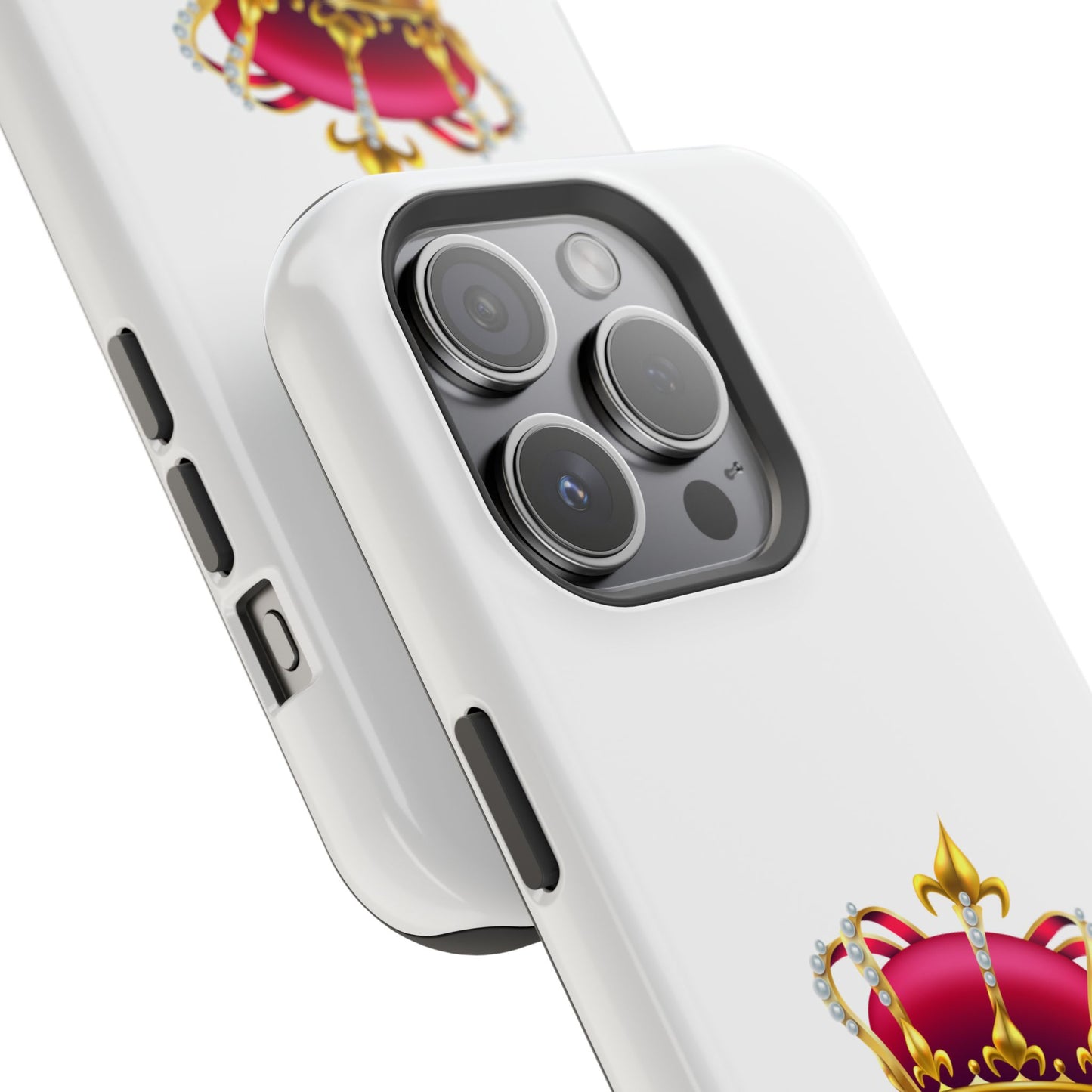 Crown Magnet Phone Cases, Trendy iPhone Covers, Gifts for Her, Birthday Accessories, Unique Custom Cases, Stylish Phone Protection