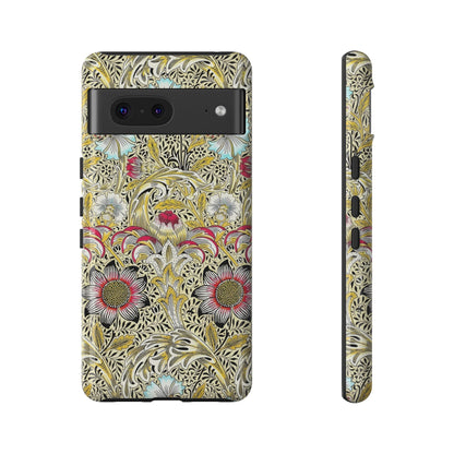 Floral Phone Case - Tough Cases, Floral Design, Stylish, Protective, Unique Gift for Her, Phone Accessories