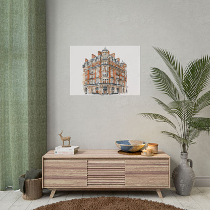 Elegant Architectural Rolled Posters, Art Prints for Home Decor, Gift for Housewarming, Wall Art for Living Room, Unique Art Decor