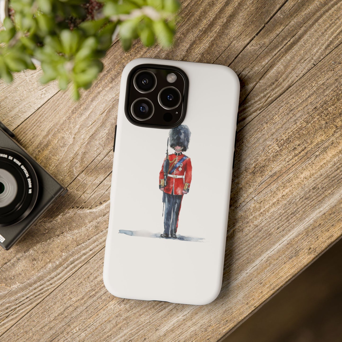 British Royal Guard Phone Case - Tough Cases, Unique Phone Cover, Gift for Her, Cute Accessory, British Soldier Design