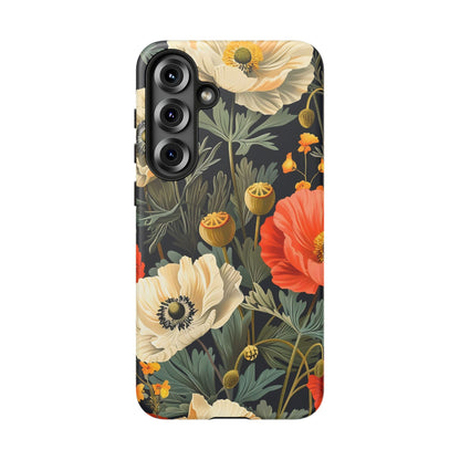 Floral Phone Case - Tough Cases with Vibrant Garden Design, Phone Accessory, Gift for Her, Spring Style, Nature Lover