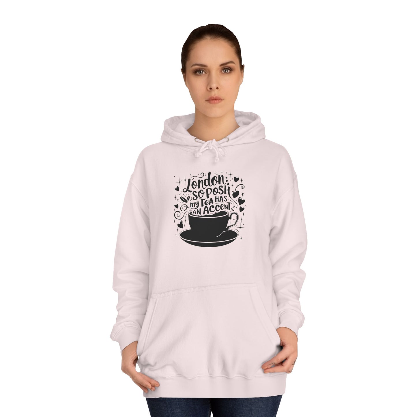 Unisex College Hoodie - London's Nostalgic Tea