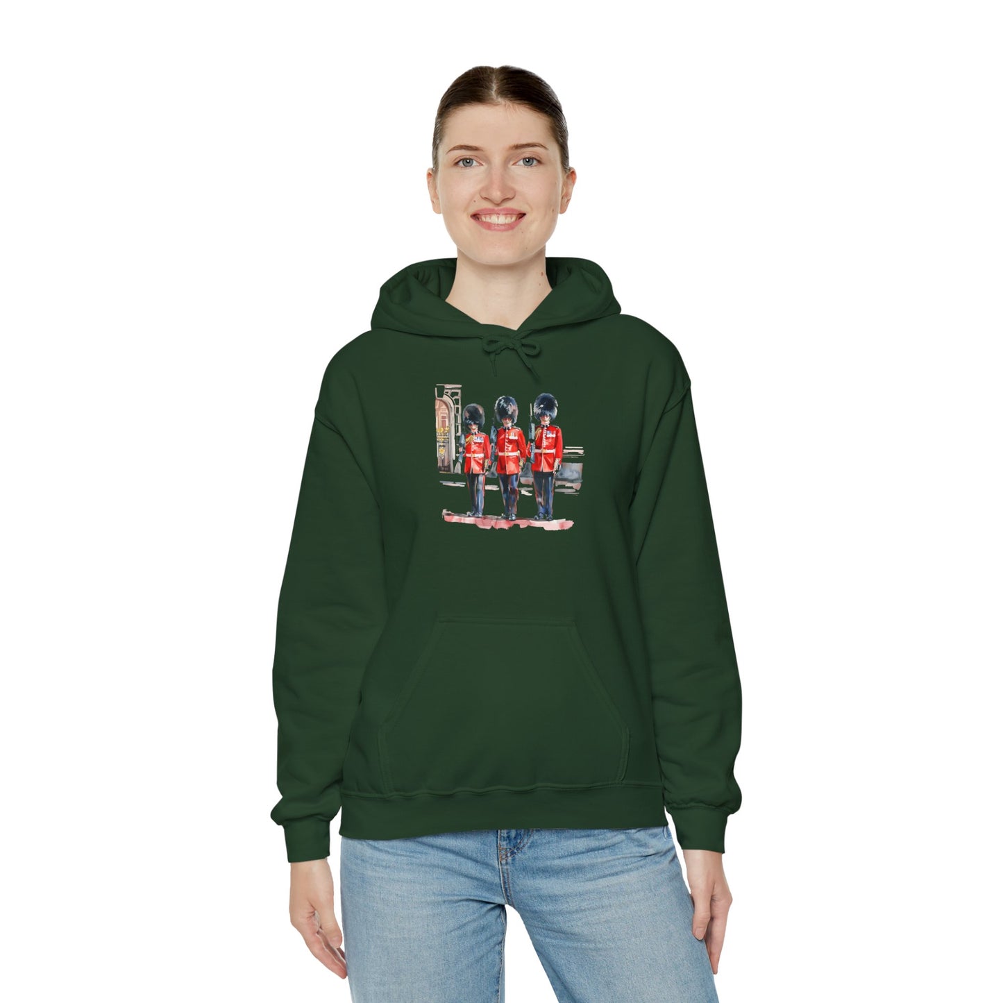 Unisex Heavy Blend™ Hooded Sweatshirt - A Legacy in Red - Cornwall’s Army Museum