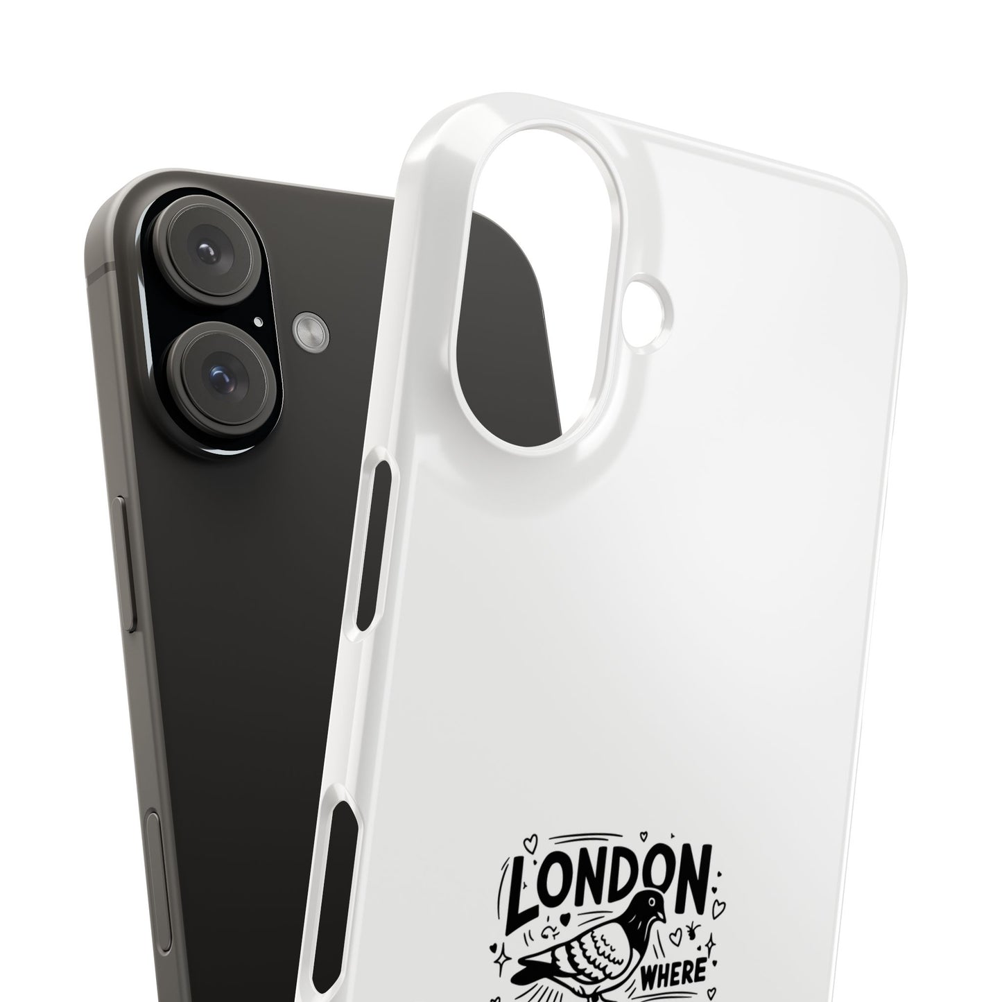 London Pigeon Rule Phone Cases, Cute Phone Accessories, London Souvenirs, Urban Chic, Gift for Travelers, Unique Phone Cover