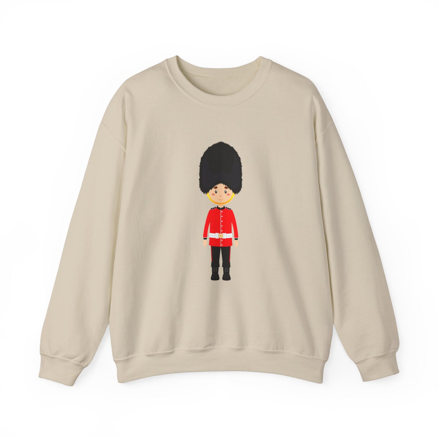 Unisex Heavy Blend™ Crewneck Sweatshirt Versatile - Red Jacket - Bodmin Keep Cornwall's Army