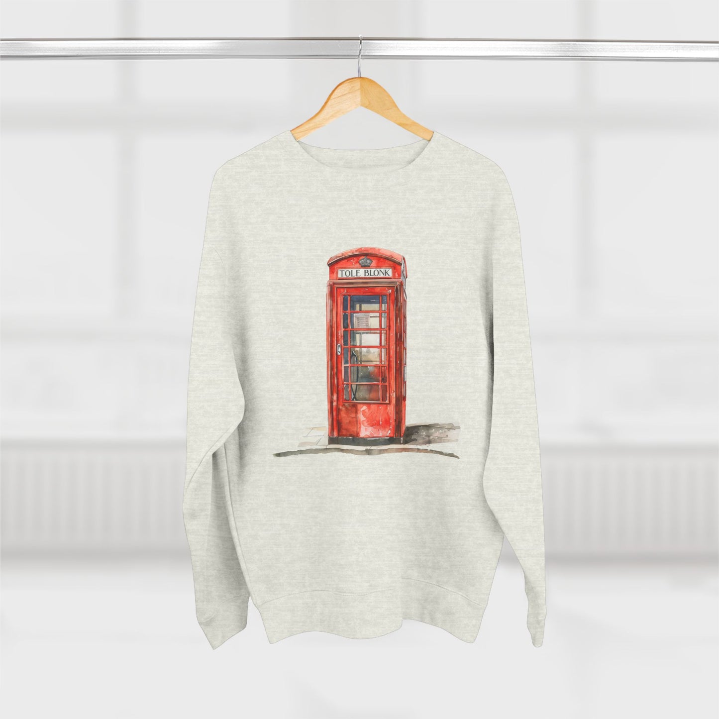 Unisex Crewneck Sweatshirt - Iconic British Public Telephone