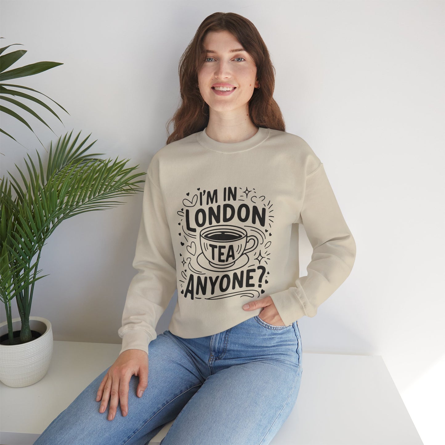 Unisex Heavy Blend™ Crewneck Sweatshirt - London's Nostalgic Tea