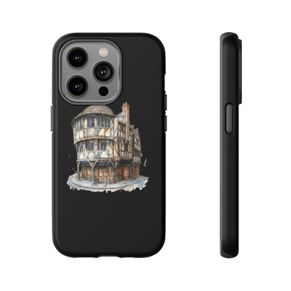 Stylish Phone Case featuring Unique Building Design, Art Lover Gift, Durable Phone Cover, Trendy Gadget Accessory, Unique Gift for Her