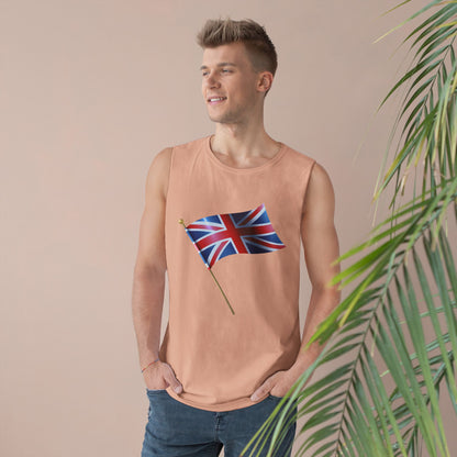 Unisex Barnard Tank -Classic UK Flag Design - Union Jack Symbol