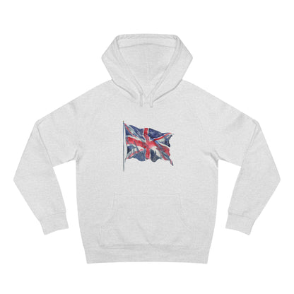 Adorable Unisex Hoodie - British Flag