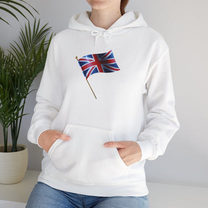 Unisex Heavy Blend™ Hooded Sweatshirt - Heritage in Red, White, and Blue - The British Flag