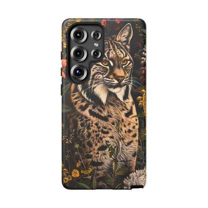 Wildlife Phone Case with Lynx Design, Tough Cases, Animal Lovers Gift, Nature Inspired Accessories, Unique Tech Protection