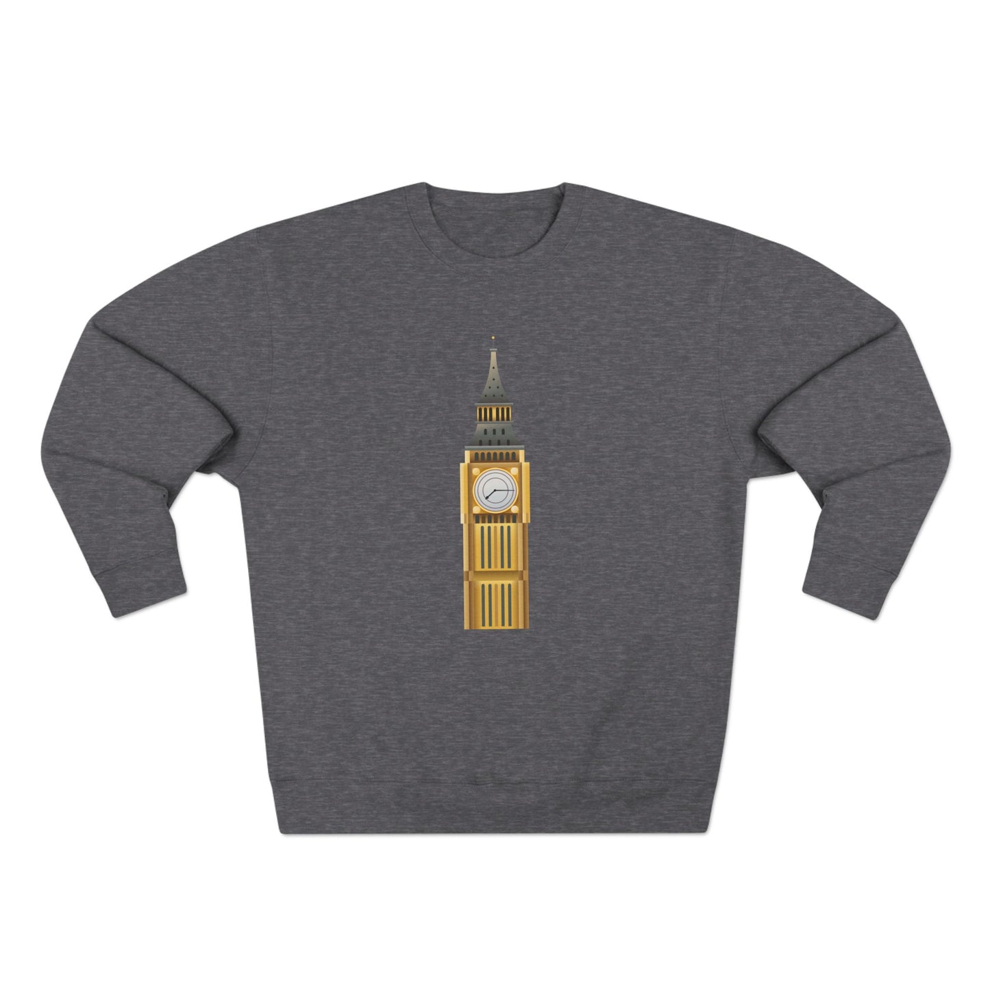 Unisex Crewneck Sweatshirt - Iconic Big Ben Clock Tower