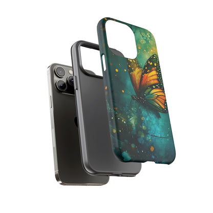 Colorful Butterfly Phone Case, Tough Cases for iPhone and Samsung, Cute Tech Accessories, Nature Lovers Gift, Vibrant Floral Design