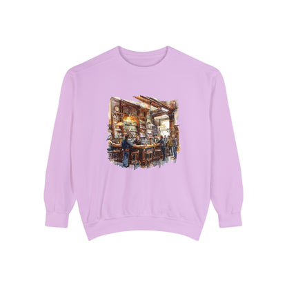 Unisex Garment-Dyed Sweatshirt Classy - London's Pub