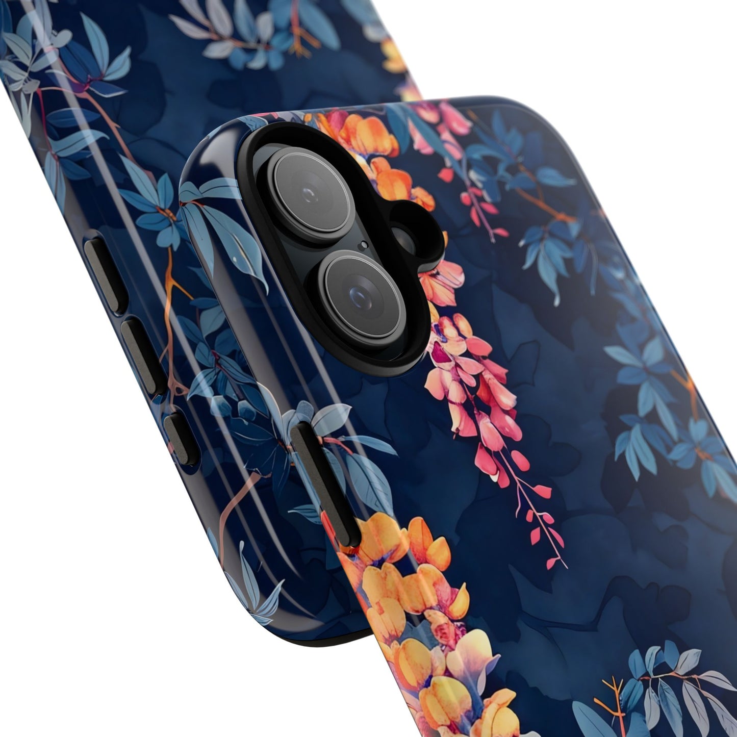 Floral iPhone Case, Tough Phone Cover, Gift for Her, Nature Lover Accessory, Spring Decor, Unique Floral Design