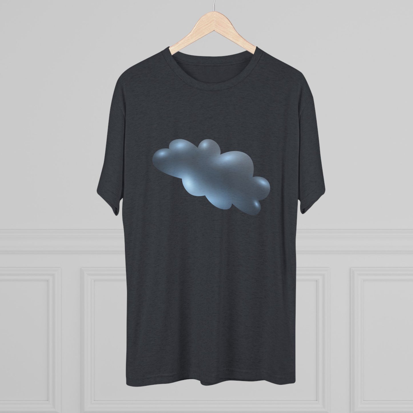 Serene Cloudscape - Dreamy Cloud Soft Unisex Tri-Blend Crew Tee