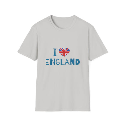 I love England Durable Unisex Softstyle T-Shirt