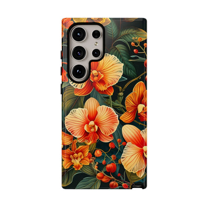 Floral Phone Case - Tough Cases, Protective Cover, Gift for Her, Smartphone Accessory, Floral Design, Nature-Inspired