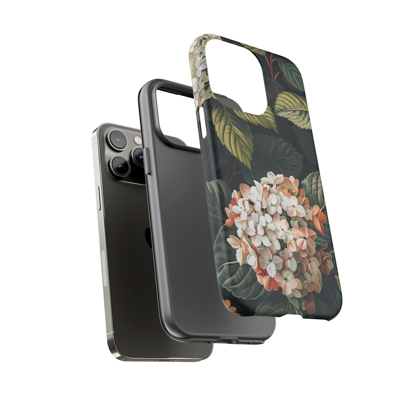 Floral Phone Case - Tough Cases, Nature Lover Gift, Floral Design, Botanical Phone Cover, Stylish Cellphone Accessory, Mother's Day Gift