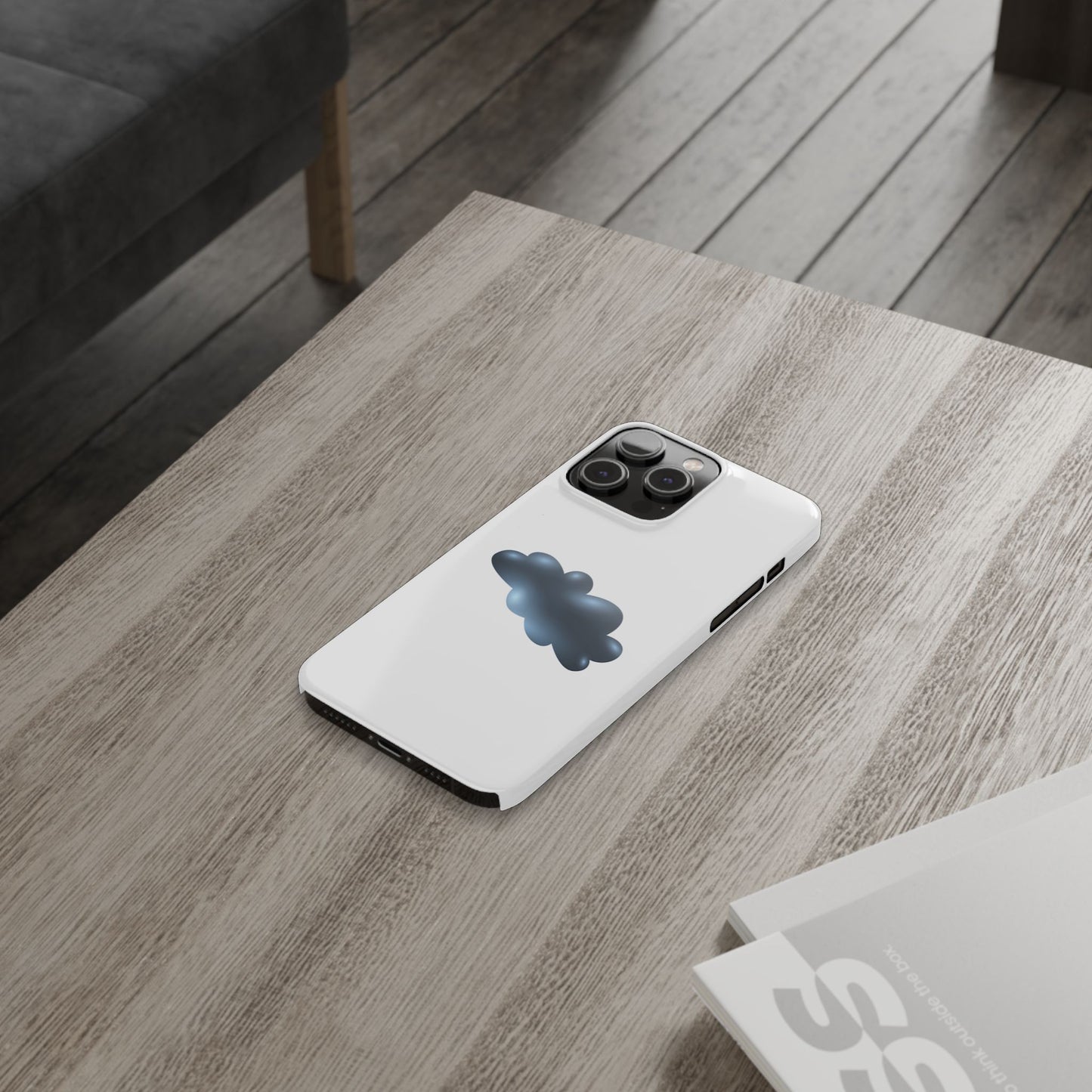 Soft Cloud Slim Phone Cases | Aesthetic Phone Cover, Cute Gift for Teens, Minimalist Design, Trendy Phone Accessories, Cloud Lover