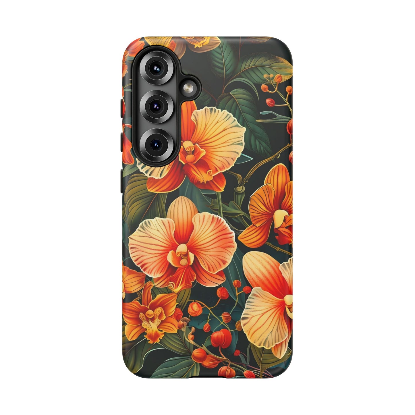 Floral Phone Case - Tough Cases, Protective Cover, Gift for Her, Smartphone Accessory, Floral Design, Nature-Inspired