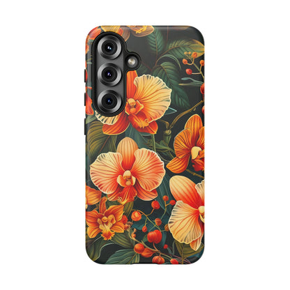 Floral Phone Case - Tough Cases, Protective Cover, Gift for Her, Smartphone Accessory, Floral Design, Nature-Inspired